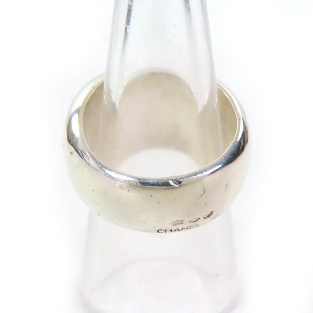 CHANEL Authentic Silver Ring - Picture 4 of 9
